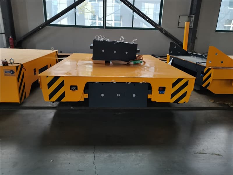 explosion proof battery rail transfer cart