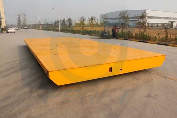 Delivery Site of 35T Trackless Mould Transfer Car