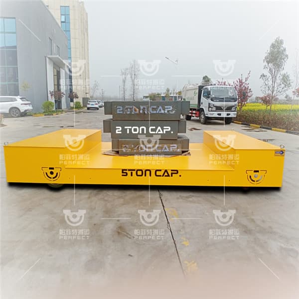 Successful Delivery of a Trackless Transport Flatbed Cart
