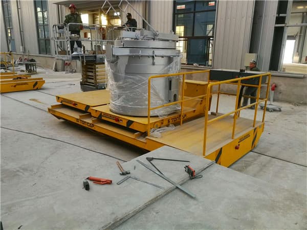 RGV Transfer Cart for Handling Metal Materials