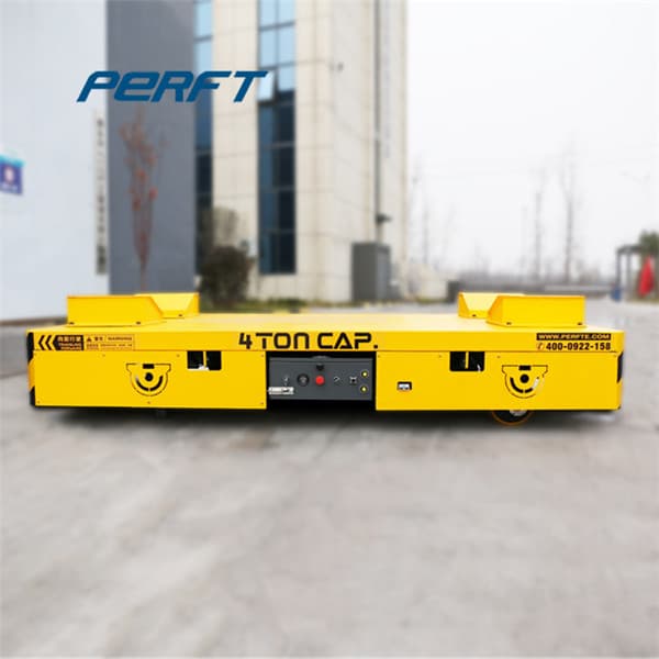 20m/min 5 ton steel steerable coil transfer trolley