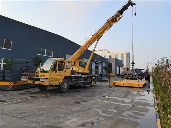 Singapore electric flat cart for tunnel construction