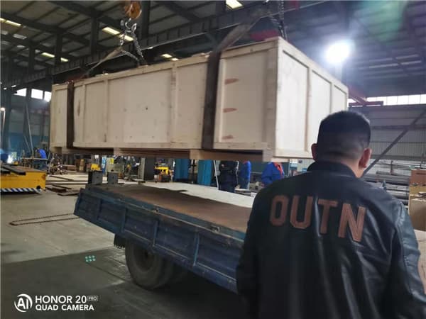 Vietnam load transfer trolley for aluminum product transport