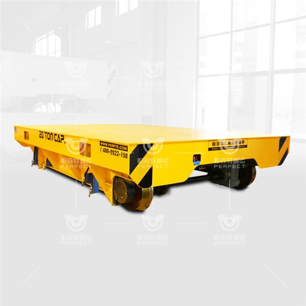 20T Flexible Electric Battery Operated Flat Car