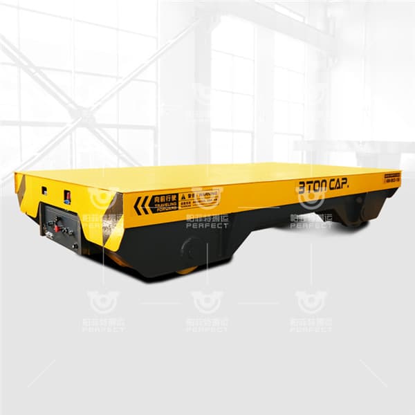 Heavy Duty Transporter Platform Material Handling Battery Powered Transfer