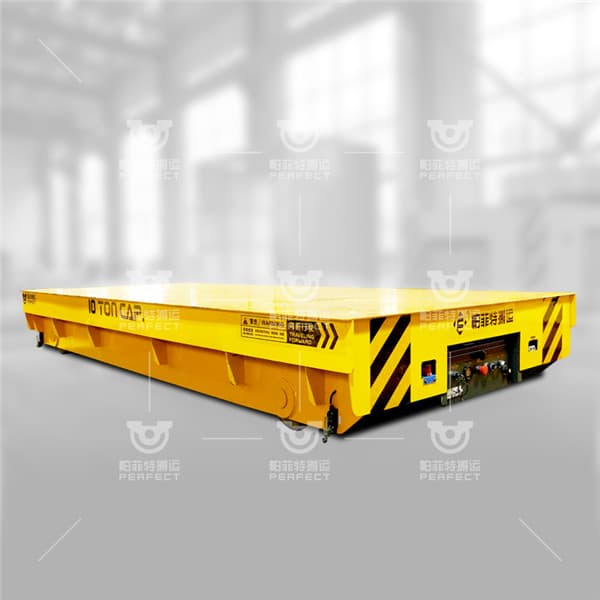 5 Tons Easy Maintenance Battery Operated Transfer Cart Apply For Warehouse Materials Handling