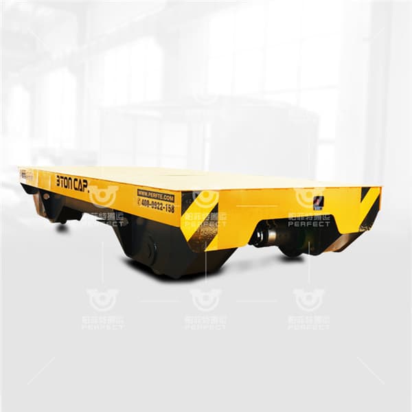 20 Tons Electric Mold Transfer Cart Maintenance Free Battery Heavy Duty