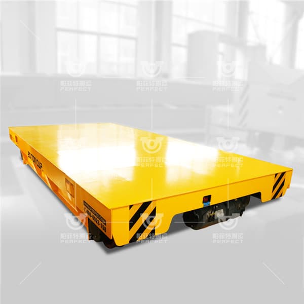 Battery Operated 10 Tons Shipyard Electric Material Transfer Trolley