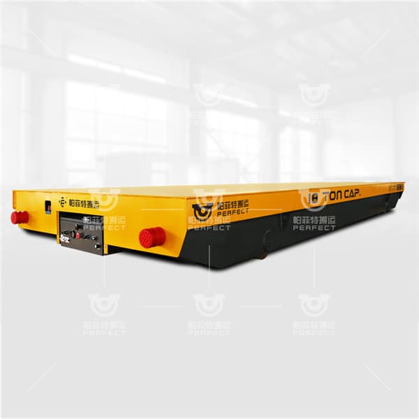 30 Tons Concrete Mold Battery Transfer Trolley Electric Industry Metallurgy