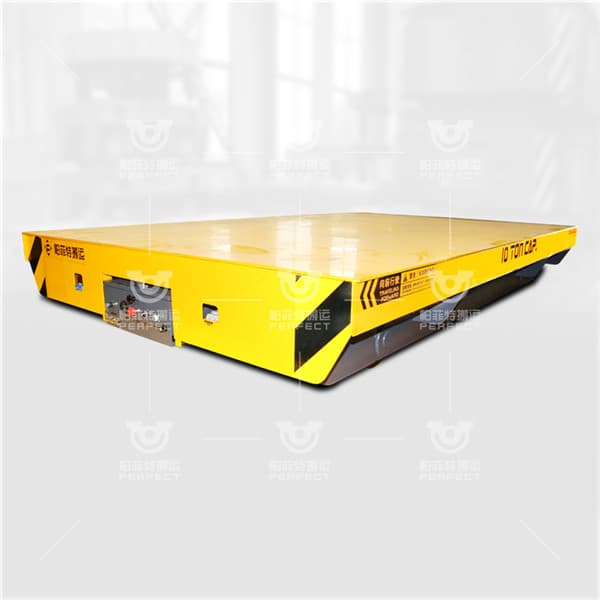 Heavy Load Material Battery Transfer Trolley Directional Movement Remote Control