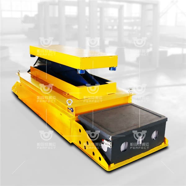 Material Handling Motorized Battery Transfer Trolley Wireless Remote 5 Tons
