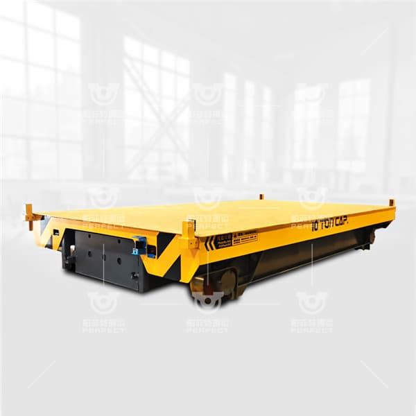 25 Tons Machinery Factory Motorized Battery Transfer Cart Remote Control