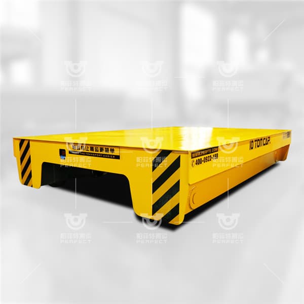 5T Coil Handling Battery Transfer Trolley Industry Metallurgy Wireless Remote