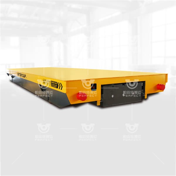 Industrial Motorized Material Handling 20 Tons Battery Transfer Trolley