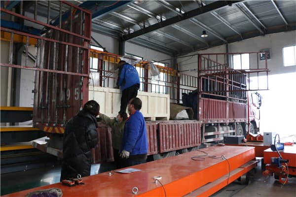 motorized rail transfer trolley precast concrete workshop using America