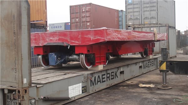 rail transfer trolley for merchandise Thailand