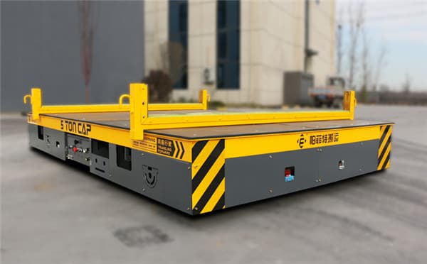 trackless transfer cart with ac motor 90 ton