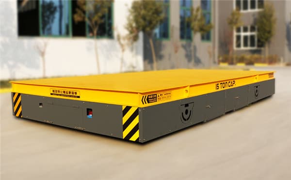 trackless transfer cart with emergency stop 120 tons