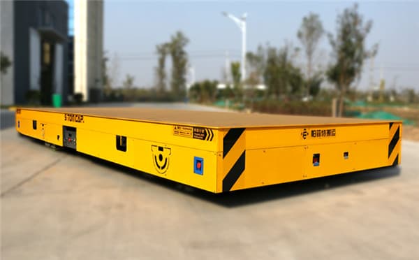 trackless transfer cart with flat deck 75t