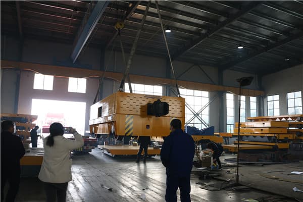 Kenya automatic transfer trolley for warehouse handling