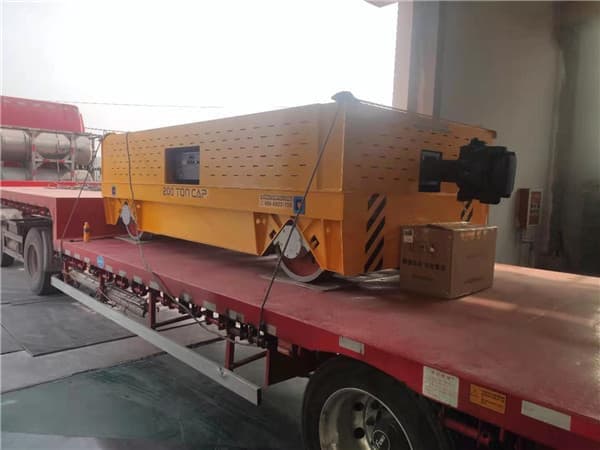 load transfer trolley for shipyard plant Singapore