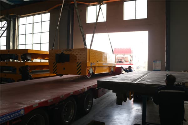 rail transfer trolley for foundry plant Singapore