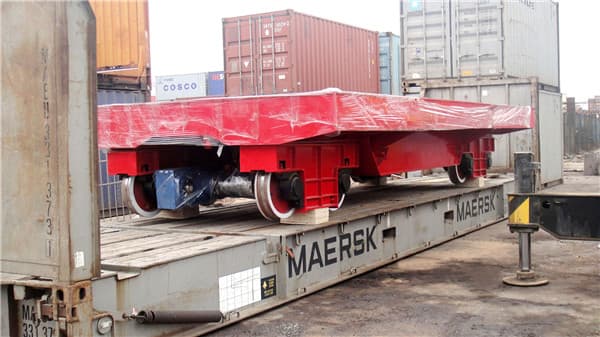 rail transfer trolley for steel mills Canada