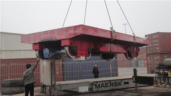 wheel transfer trolley for foundry workshop Turkey