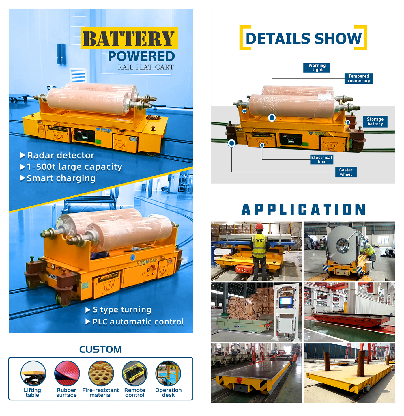 battery transfer cart