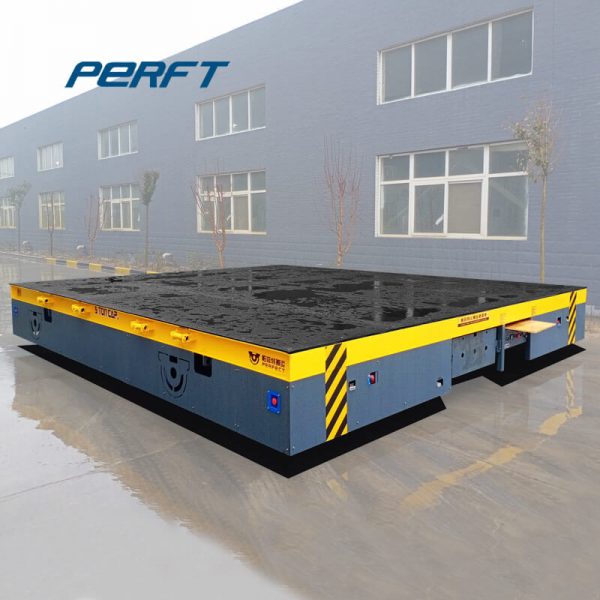 Heavy Duty Trackless Carriage Motorized Transfer Vehicle