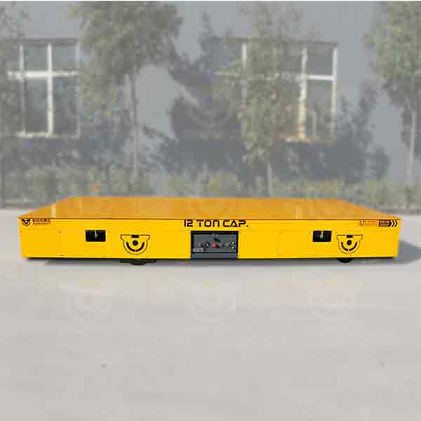 What are the advantages of battery powered transfer carts?
