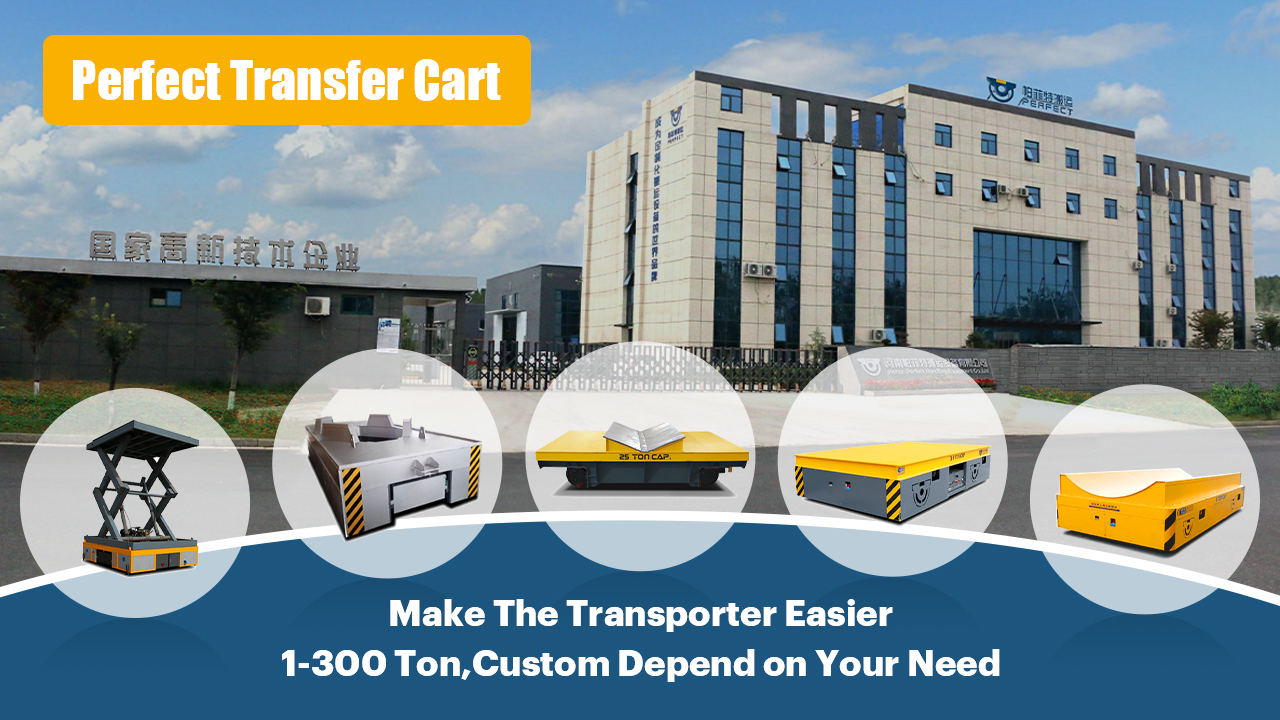 Industrial Transfer Trolley 1-300 ton customized