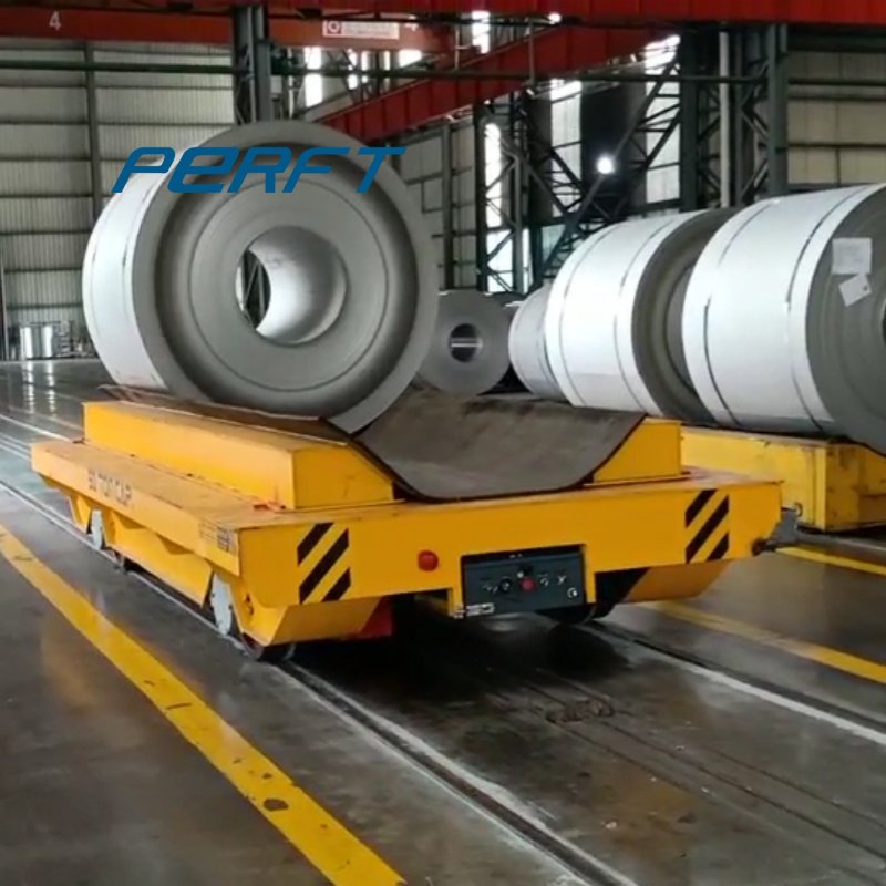 Coil Transfer Cart: Battery Powered Or Cable Powered
